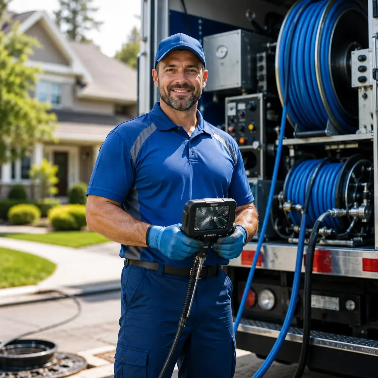 Local outdoor drain cleaning specialists in Robbinsville, NJ